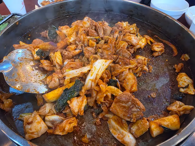 철판 닭갈비
