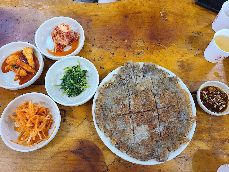 도토리전과 다양한 반찬