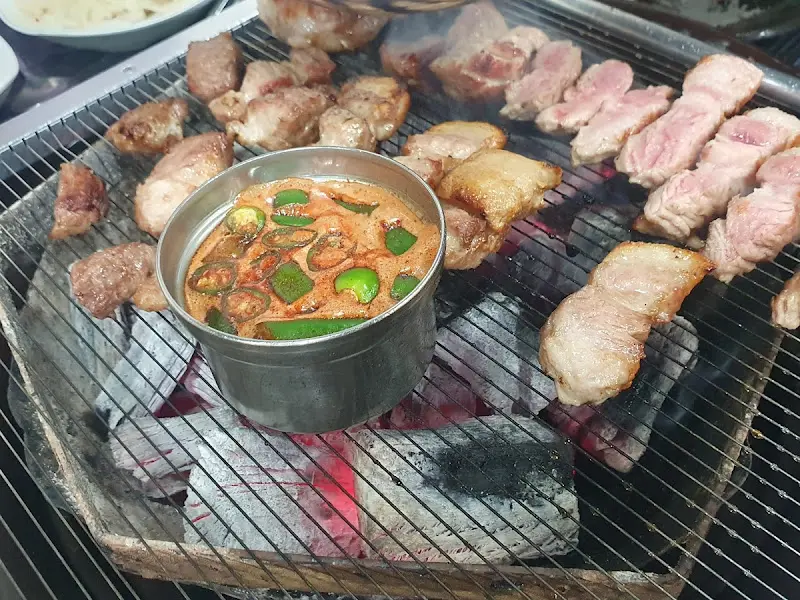 숯불 위 멜젓