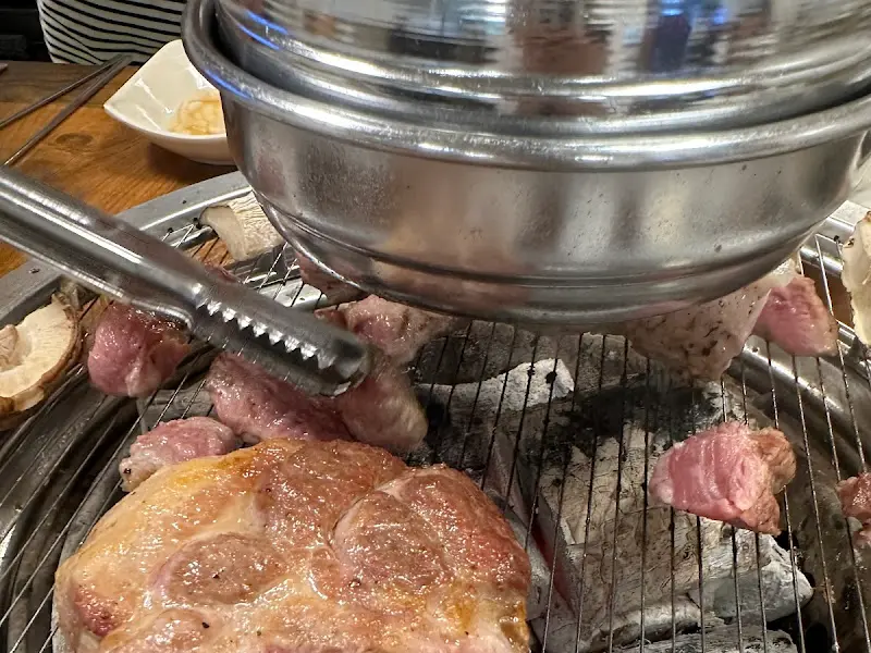 숯불 돼지갈비