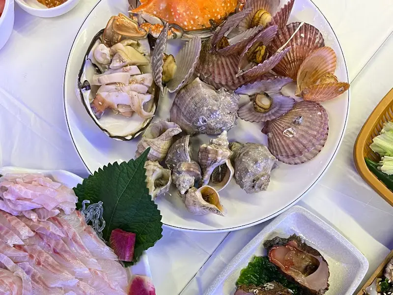 싱싱한 해산물 모듬