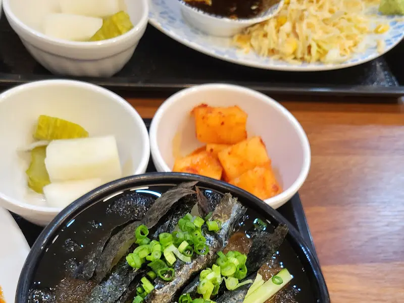 기본 반찬 세팅