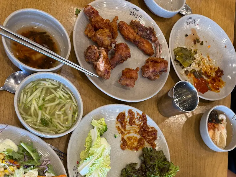 다담뜰에서 맛본 음식들