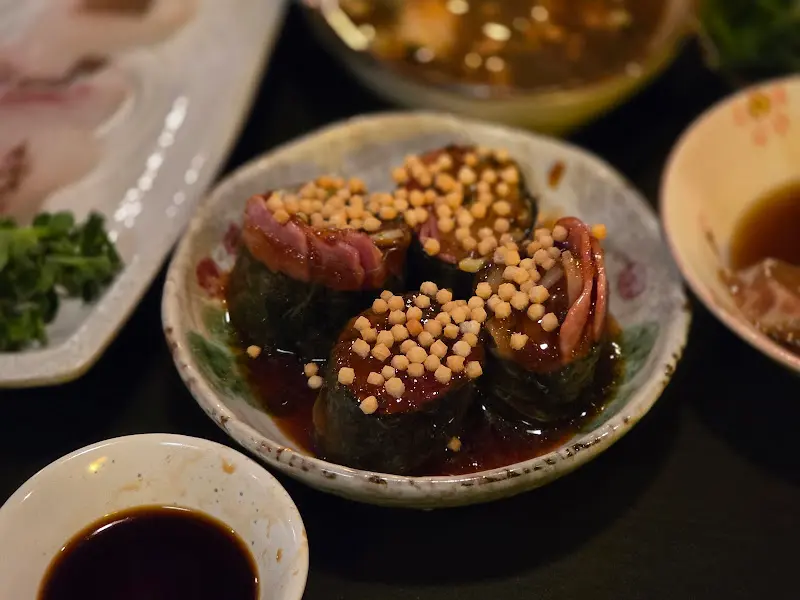 앙증맞은 해산물 요리