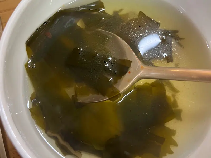 진하고 맛있는 미역국