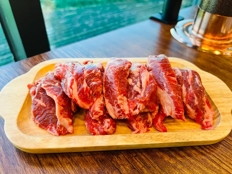 신선한 소갈비살