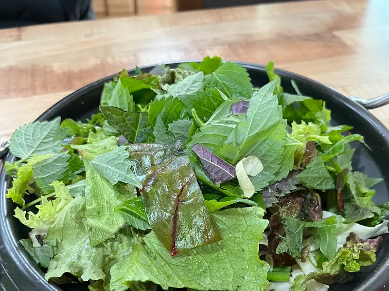 푸짐한 쌈 채소