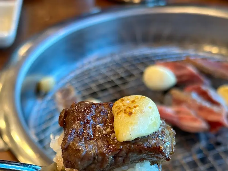 소갈비살과 냉면의 조화