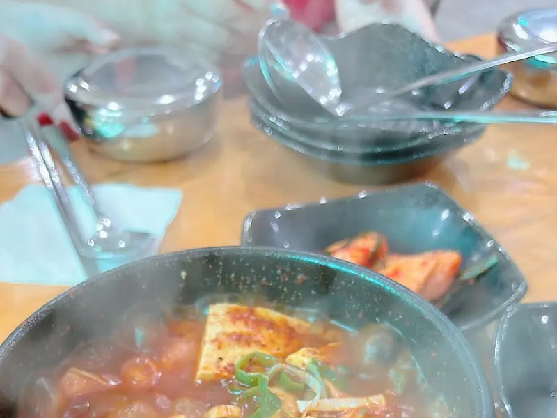 두부 조림과 반찬