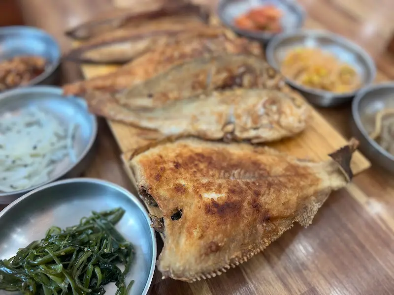 모듬 생선구이 한상차림