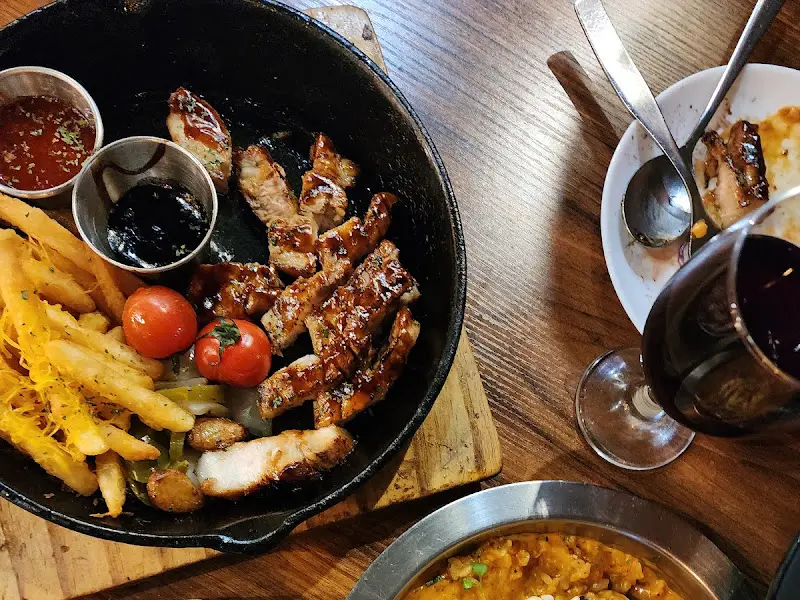 스테이크와 파스타