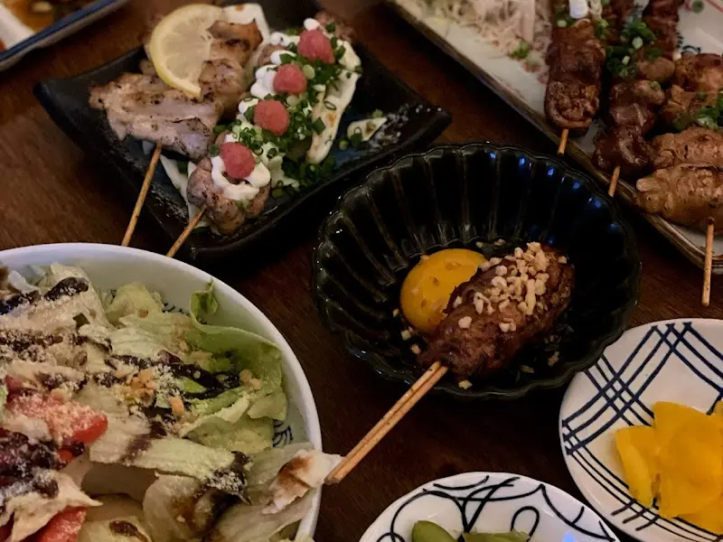 꼬치구이 한상차림