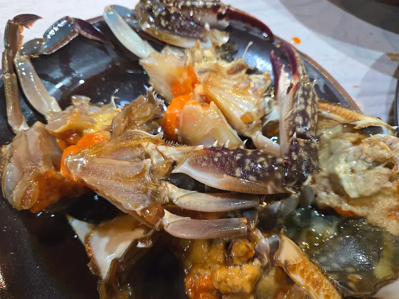 간장게장의 클로즈업