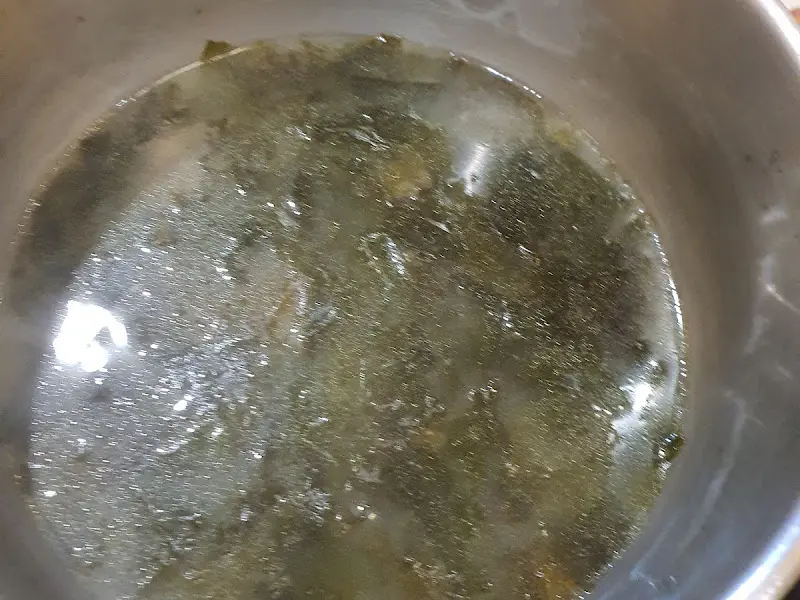 구수하고 시원한 시락국