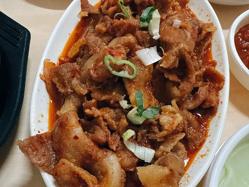 제육볶음 근접샷