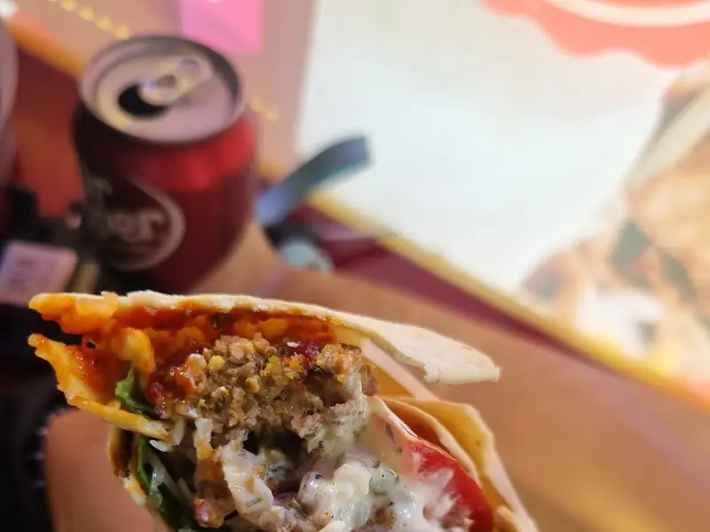 양고기 케밥 단면