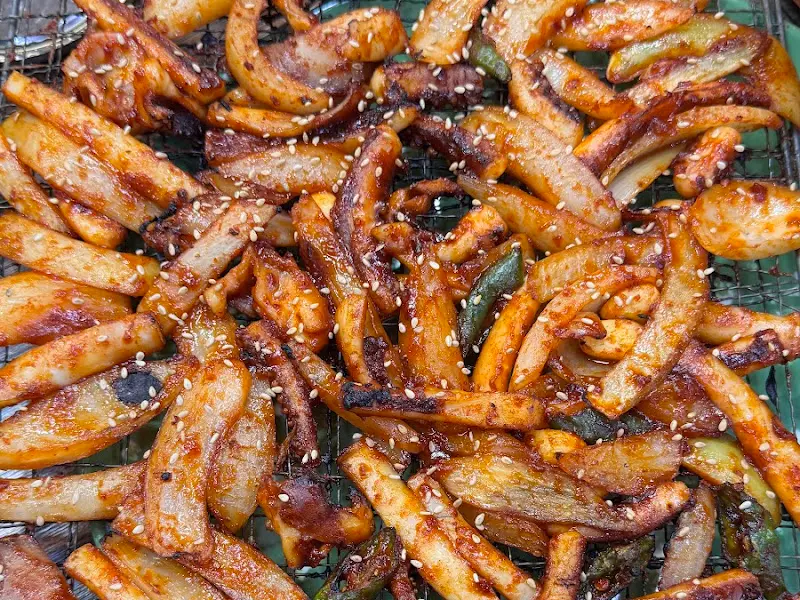 오징어 석쇠구이