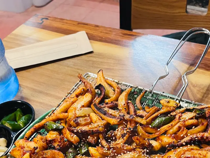 오징어 석쇠구이