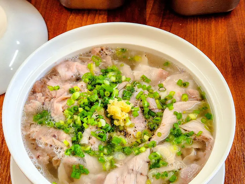 나막집 돼지곰탕 항공샷