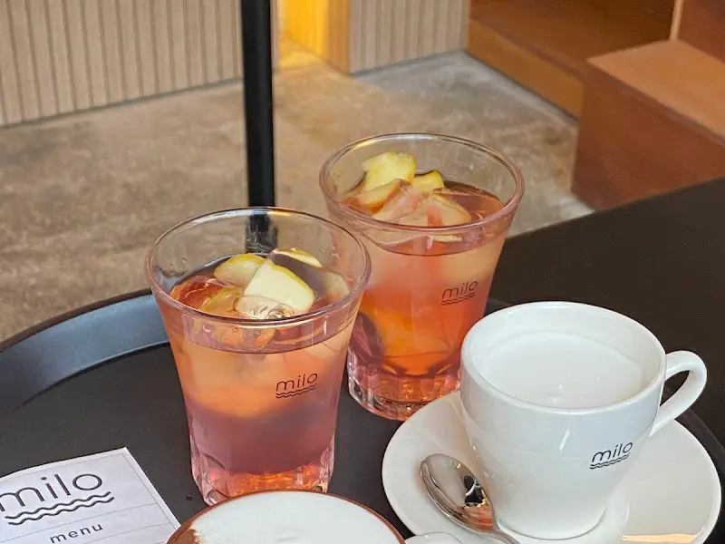 마일로 음료