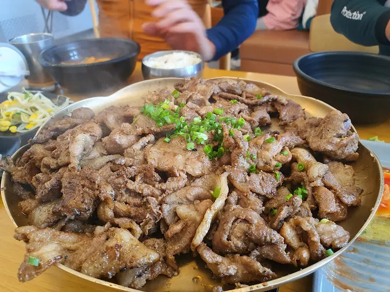 유성불백 석쇠불고기