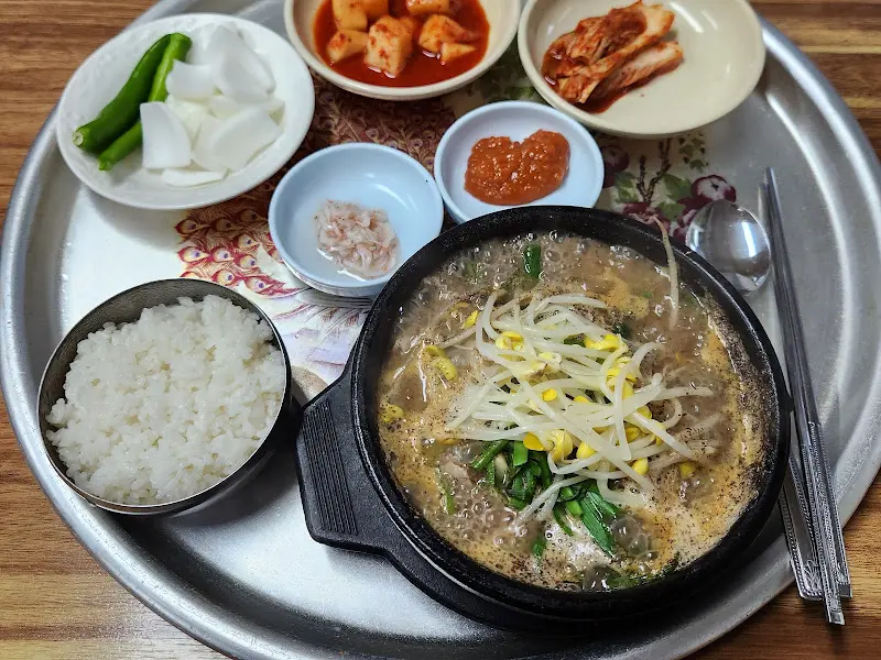 순대국밥 전체샷