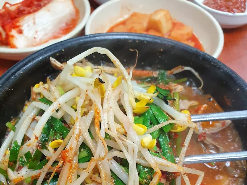 순대국밥 내용물