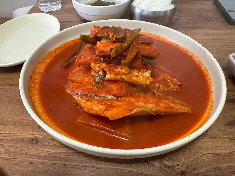 갈치조림 근접샷