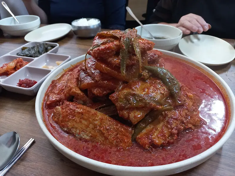 갈치조림 전체샷