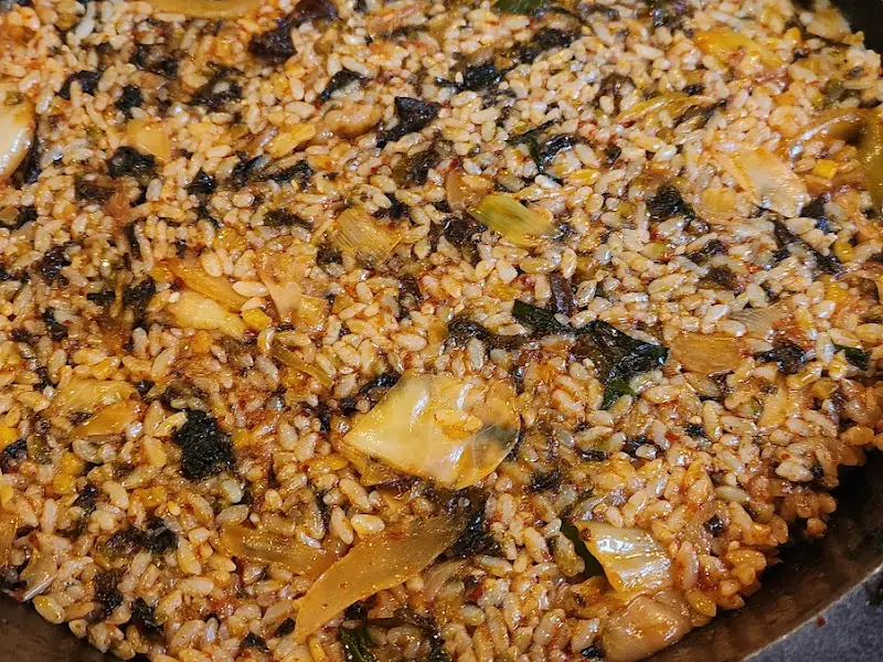 철판볶음 볶음밥