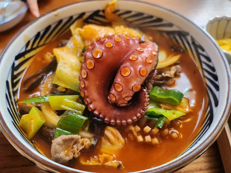 문어짬뽕 근접샷