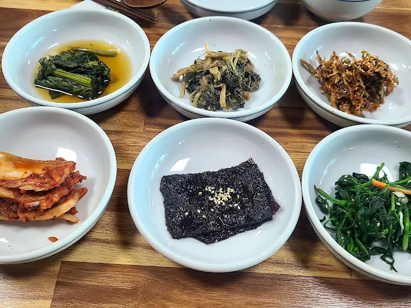 달오름마을 밑반찬 클로즈업