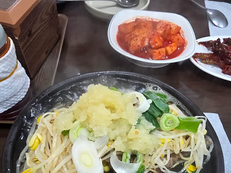 용마해장국의 밑반찬