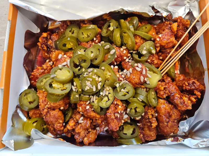 할라피뇨 닭강정 포장