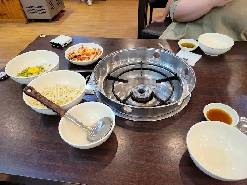 등촌샤브칼국수 메뉴