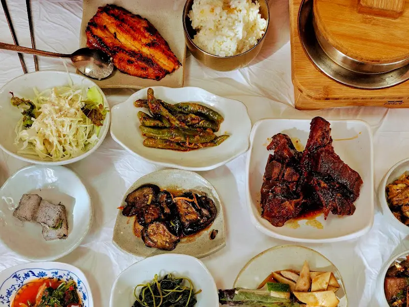 호산정 한상차림