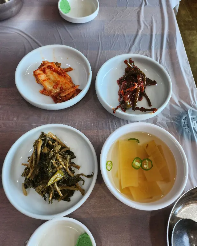 대교여울목 밑반찬