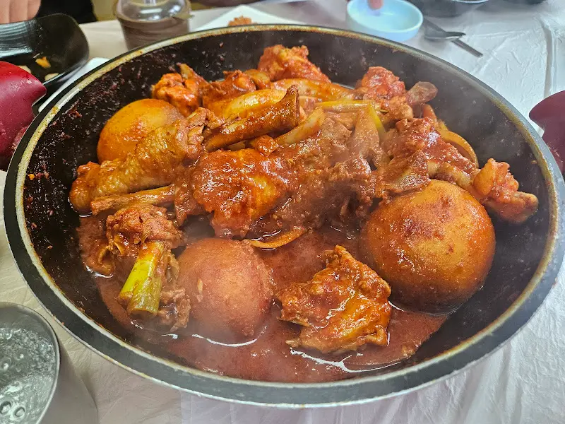 닭볶음탕 클로즈업