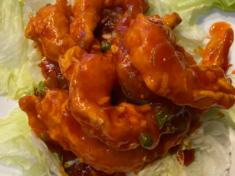 칠리새우의 모습