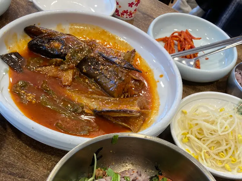 코다리찜과 밑반찬