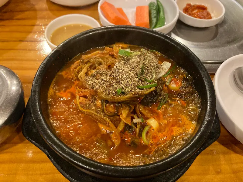 뼈해장국 디테일 샷