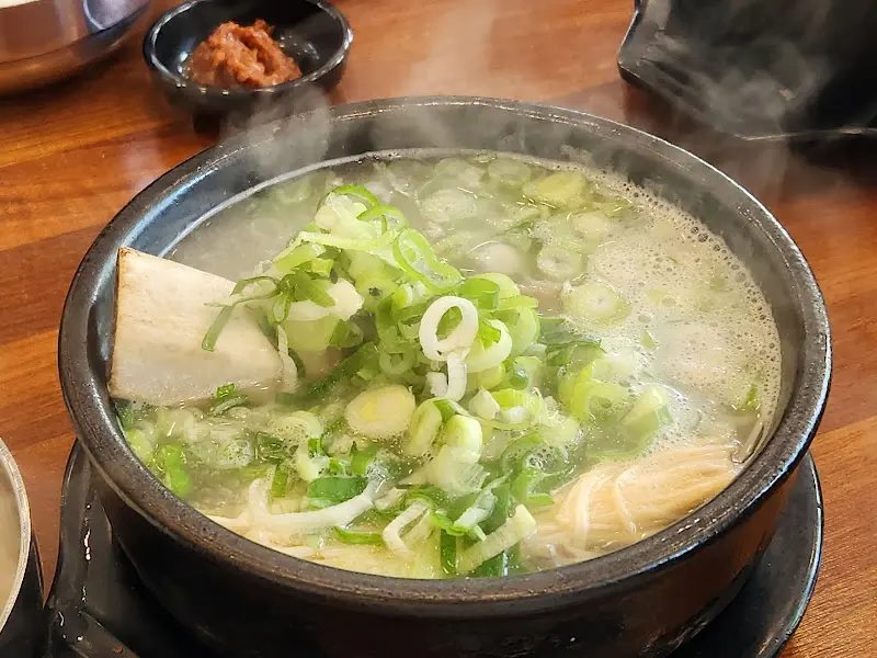 갈비탕 디테일 샷