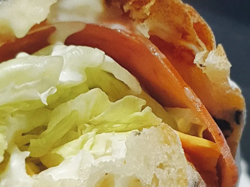 치아바타 샌드위치 속 재료