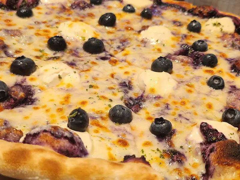 블루베리 피자