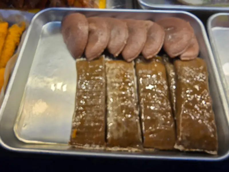 다양한 종류의 순대