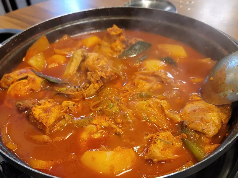 닭볶음탕 클로즈업
