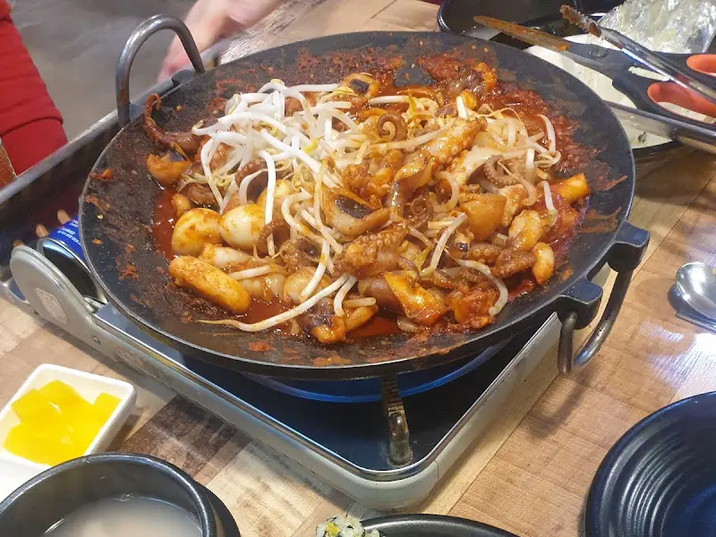 인정쭈꾸미 가게 내부