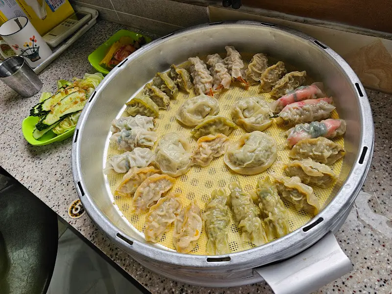 만두 찜기의 모습