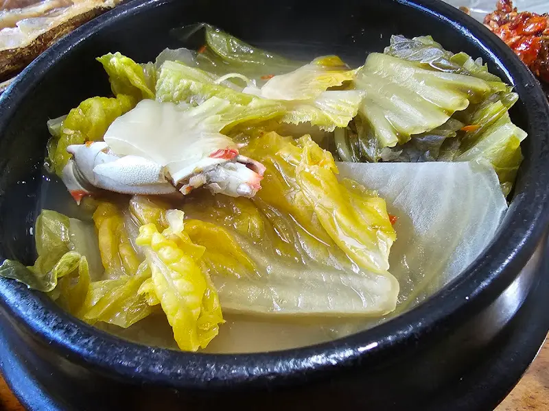 우럭젓국의 비주얼