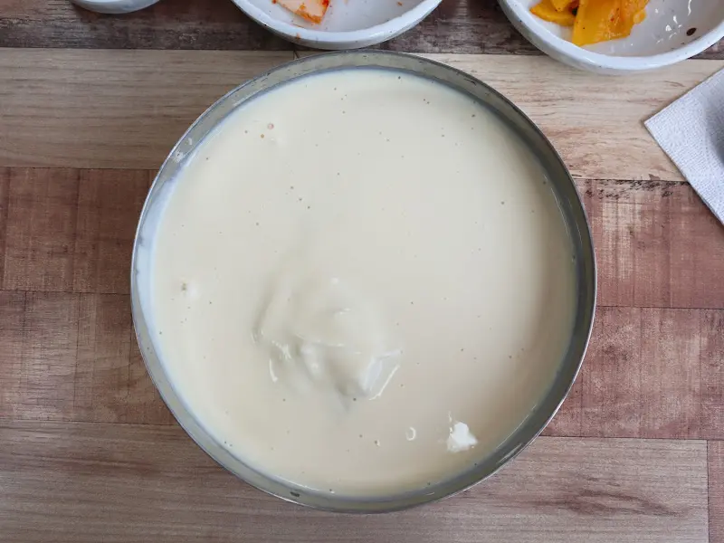 진하고 크리미한 콩국수